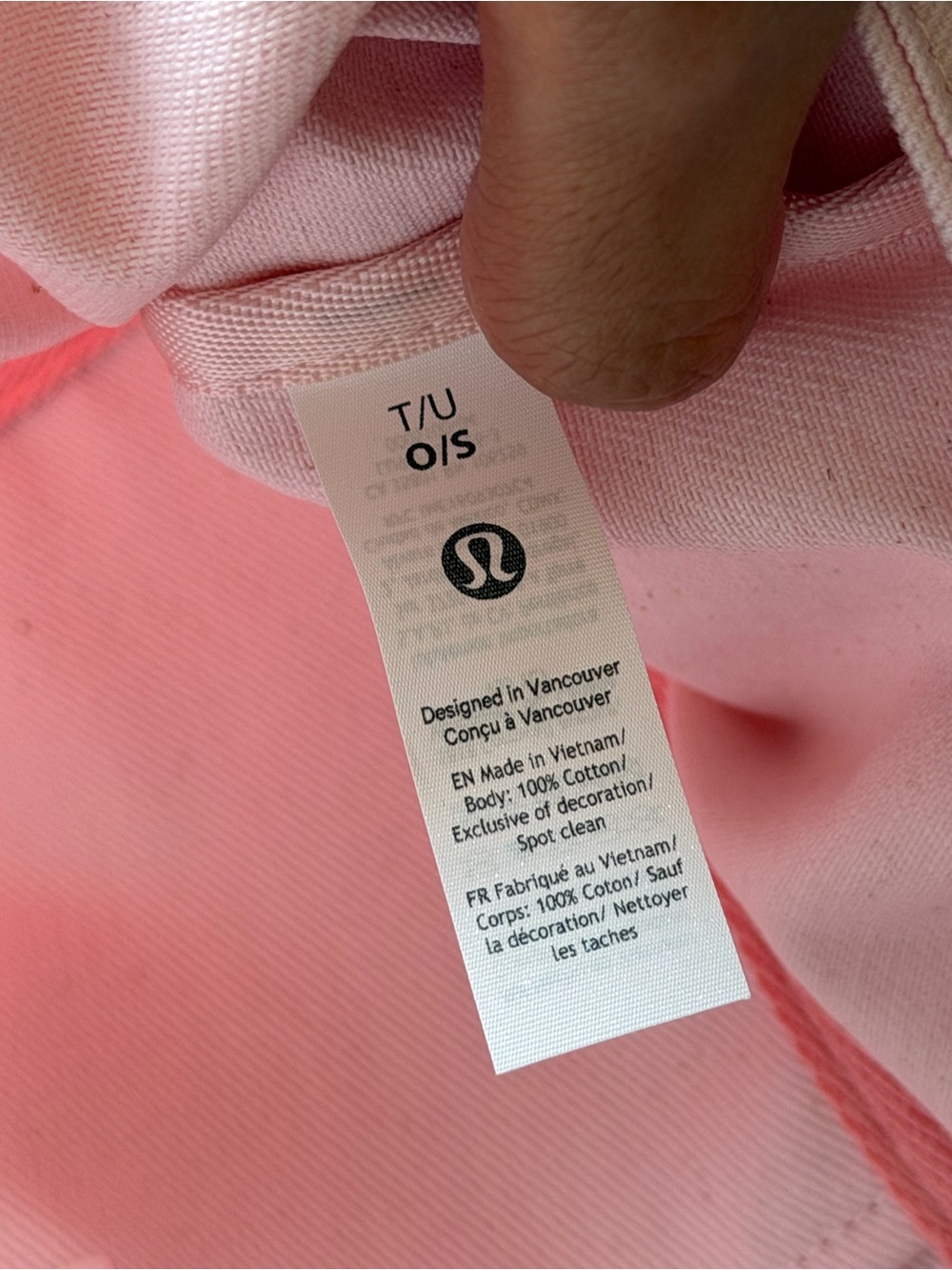 RARE Lululemon Daily Multi Pocket Canvas Tote 20L Collegiate Pink Pearl NWT - Picture 8 of 10